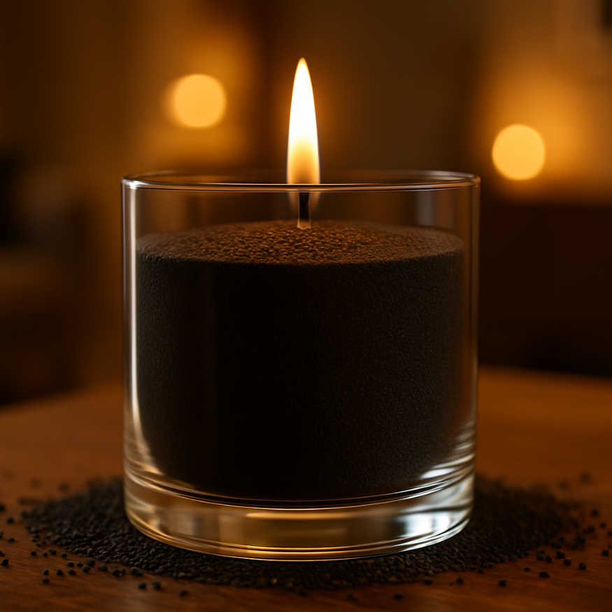 Perles de cire - Noir