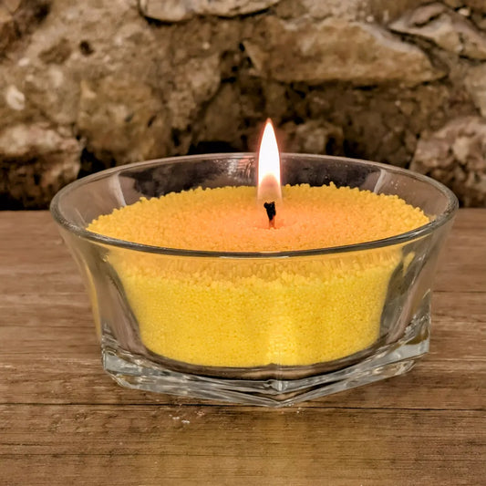 Perles de cire - Jaune