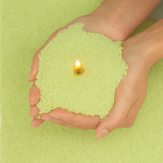 Perles de cire - Vert clair