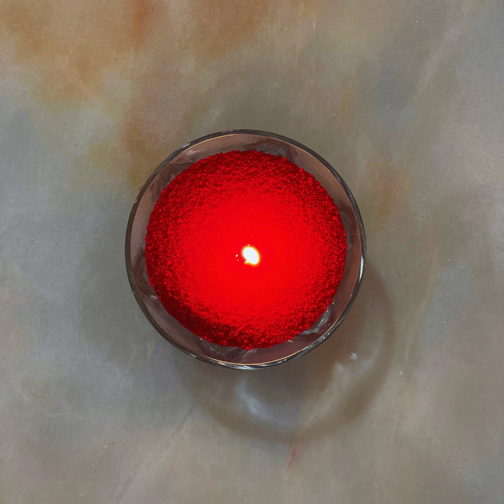 Perles de cire - Rouge