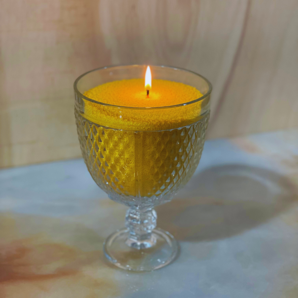 Perles de cire - Jaune