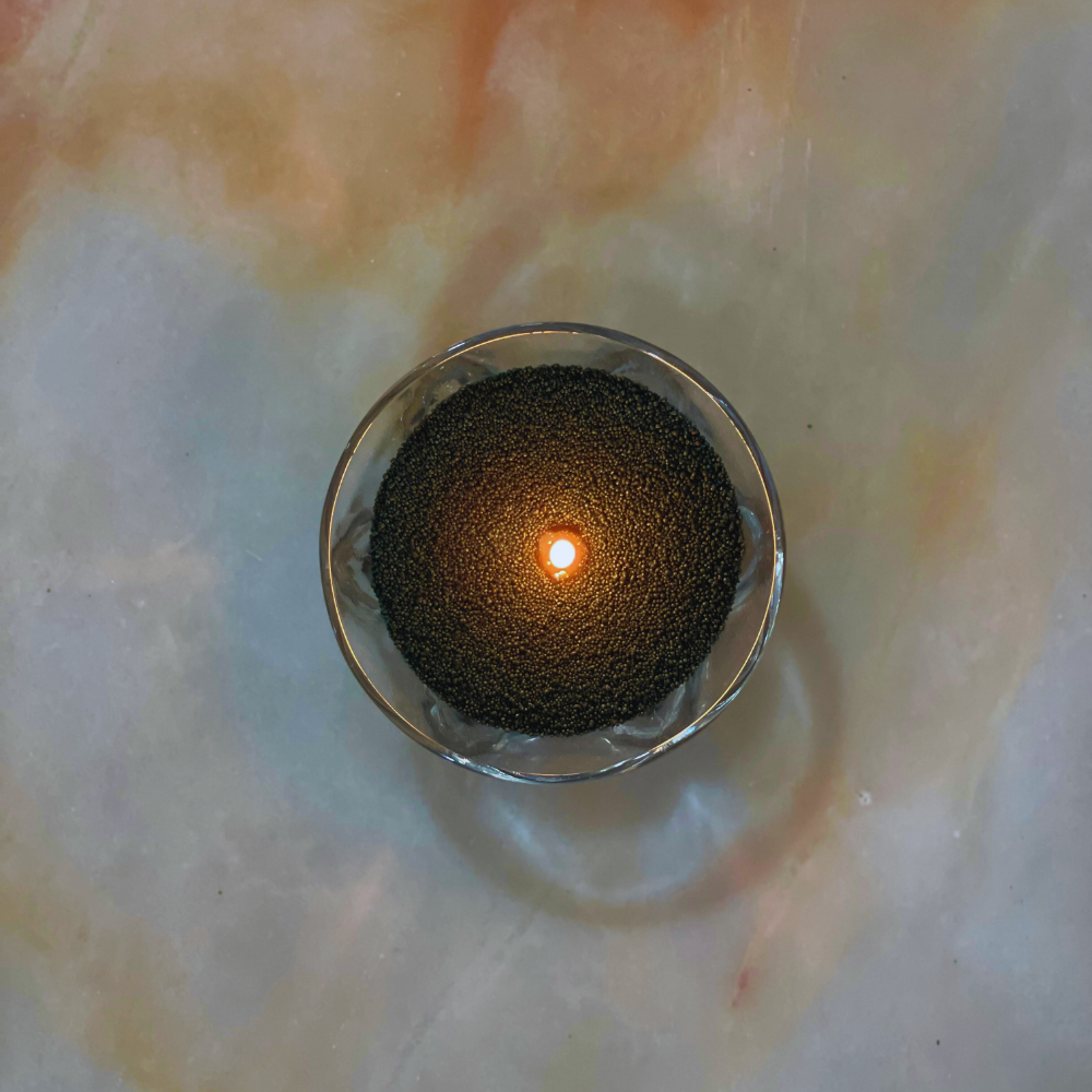 Perles de cire - Vert profond