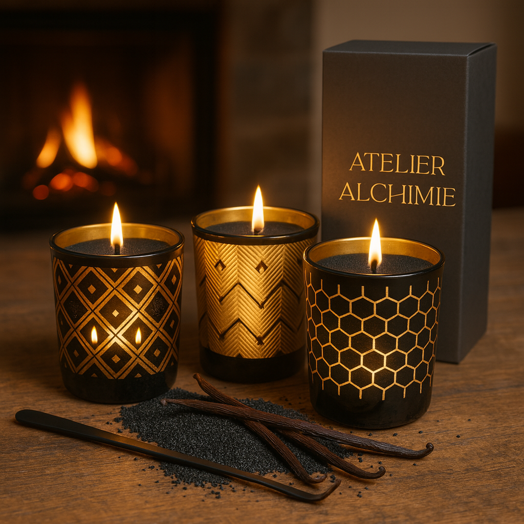 Perles parfumées - Vanille noir